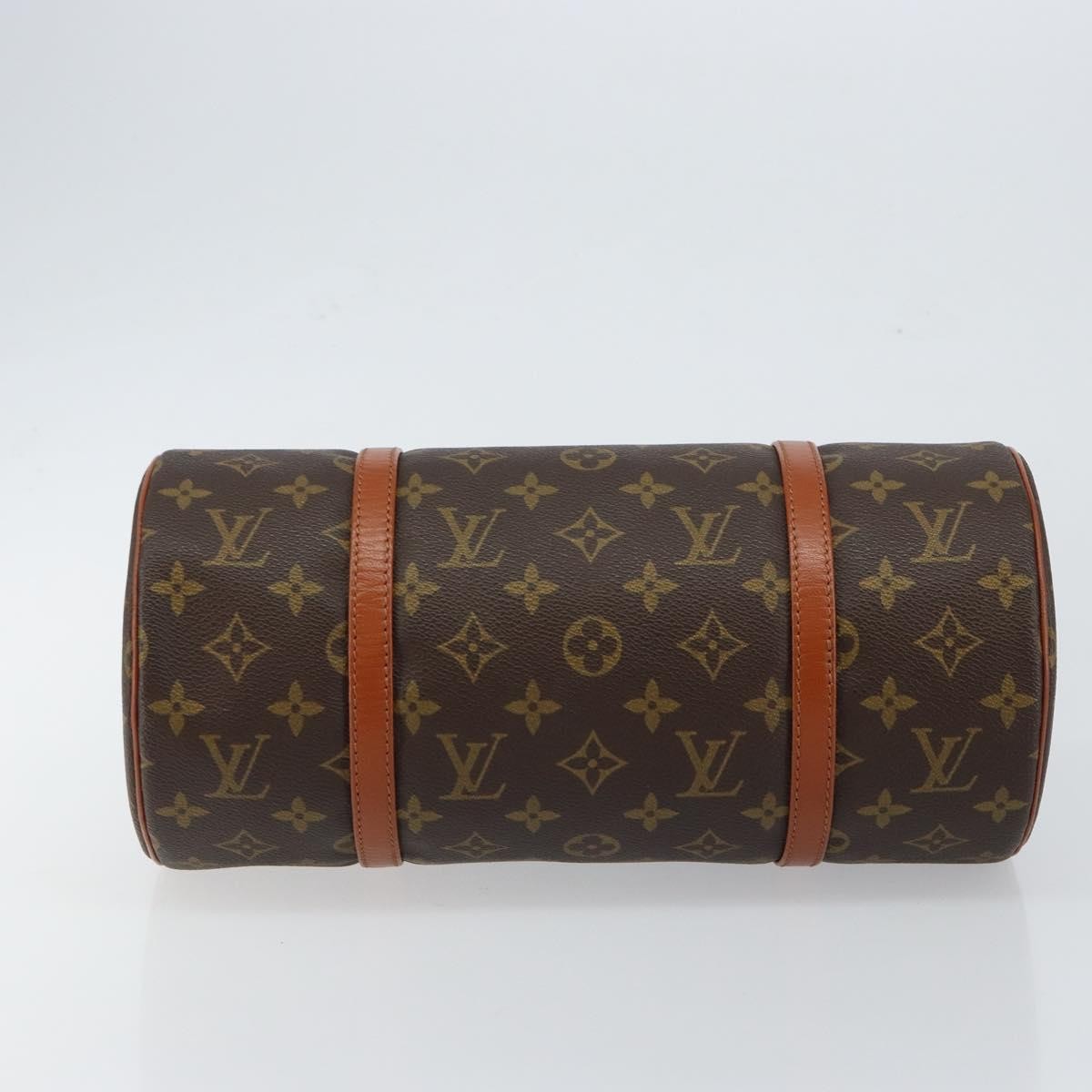 Louis Vuitton Papillon Handbag Monogram Canvas, BROWN, CANVAS, Handbag