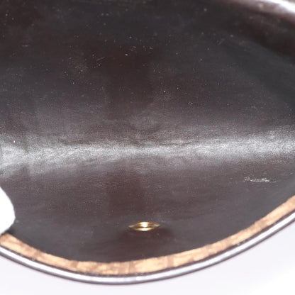 Christian Dior Vintage Trotter Flap Shoulder Bag Canvas, BROWN, CANVAS, Shoulder bag