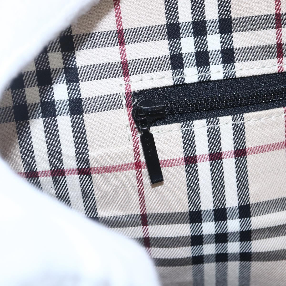 Burberry Vintage Handbag Leather, BLACK, LEATHER, Handbag