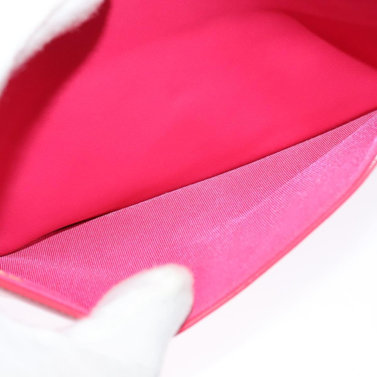 Chanel CC Logo Wallet on Chain Patent, PINK, PATENT_LEATHER, Shoulder bag