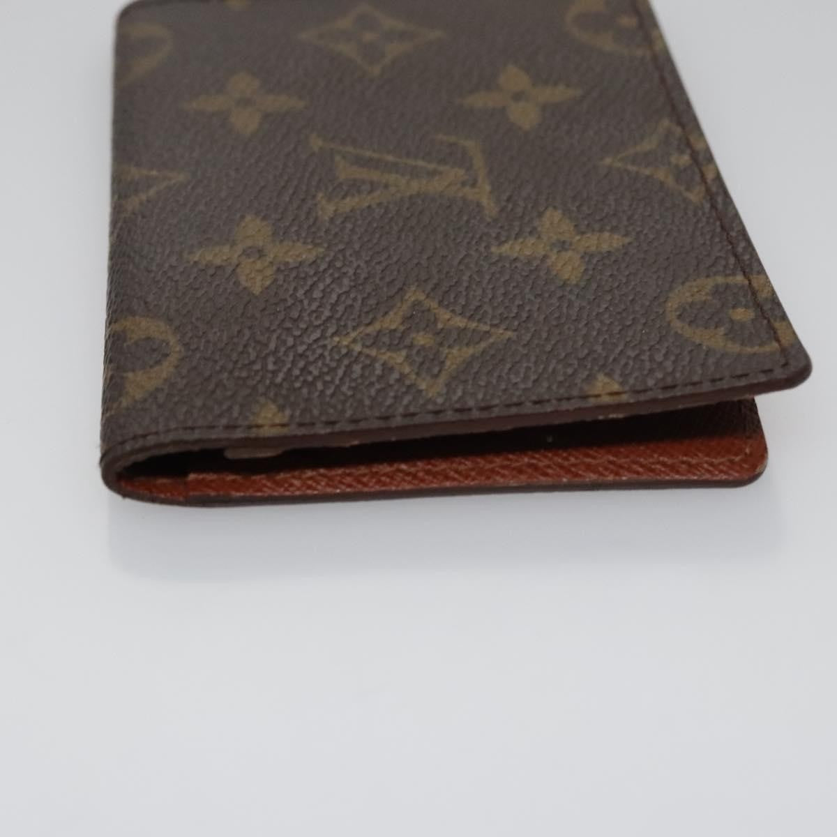 Louis Vuitton Vertical ID Card Holder Canvas, BROWN, CANVAS, Card Holders