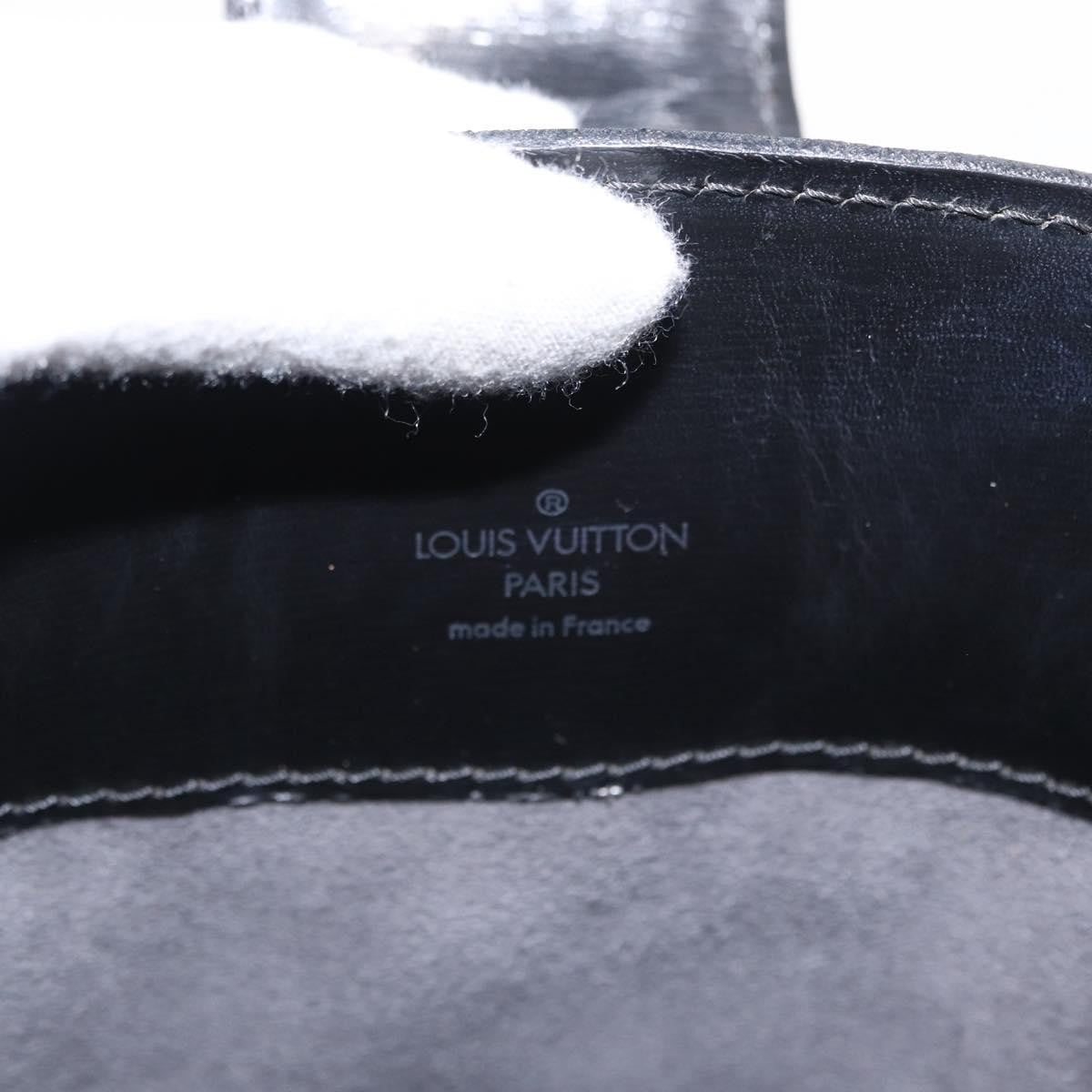 Louis Vuitton Cluny Shoulder Bag Epi Leather, BLACK, LEATHER, Shoulder bag