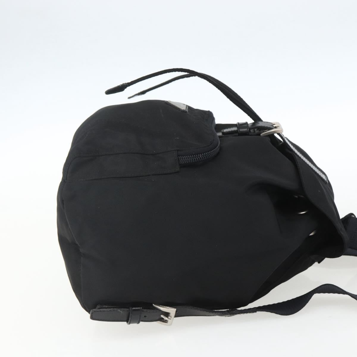 Prada Front Pocket Backpack Tessuto, BLACK, NYLON, Backpack