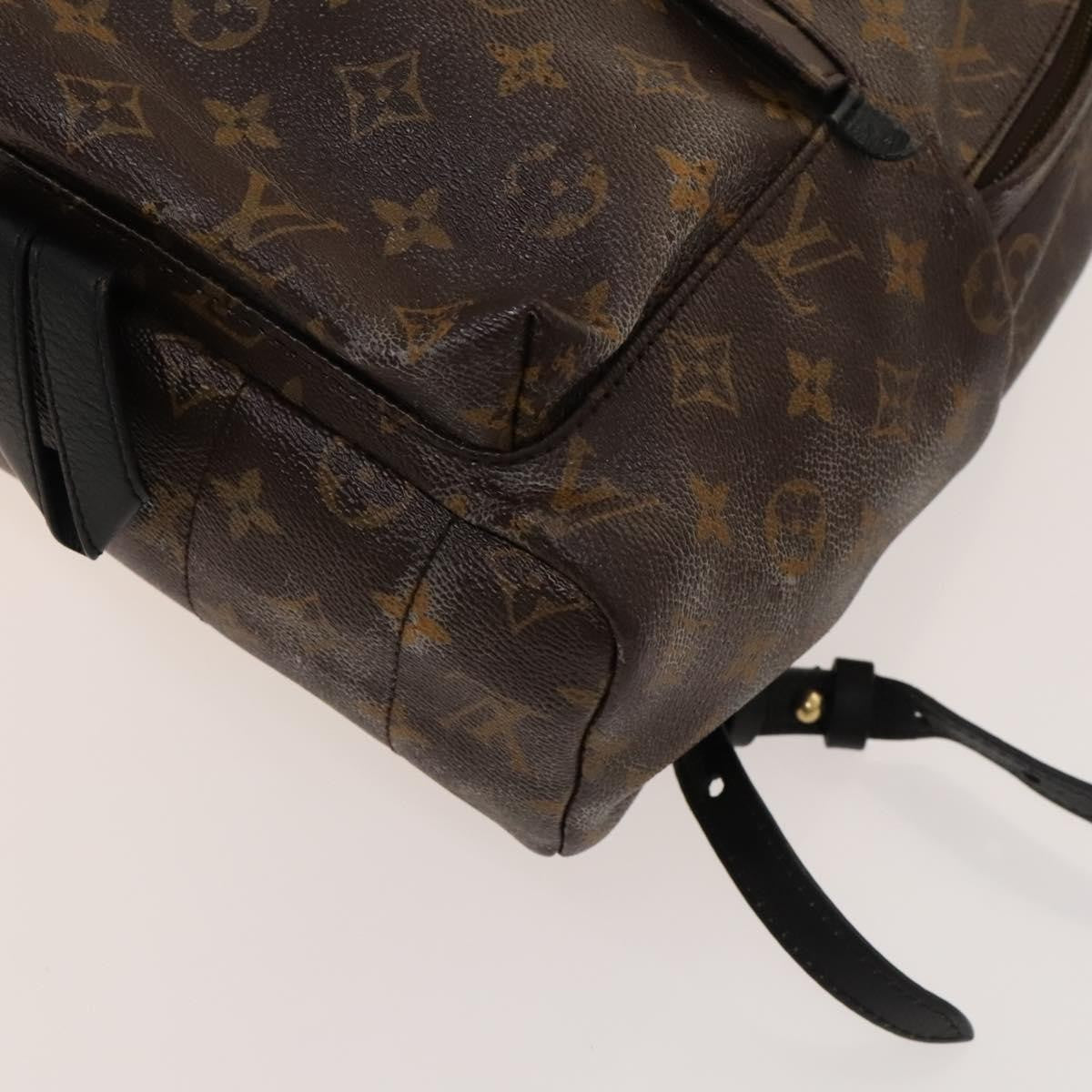 Louis Vuitton Palm Springs Backpack Monogram Canvas, BROWN, CANVAS, Backpack