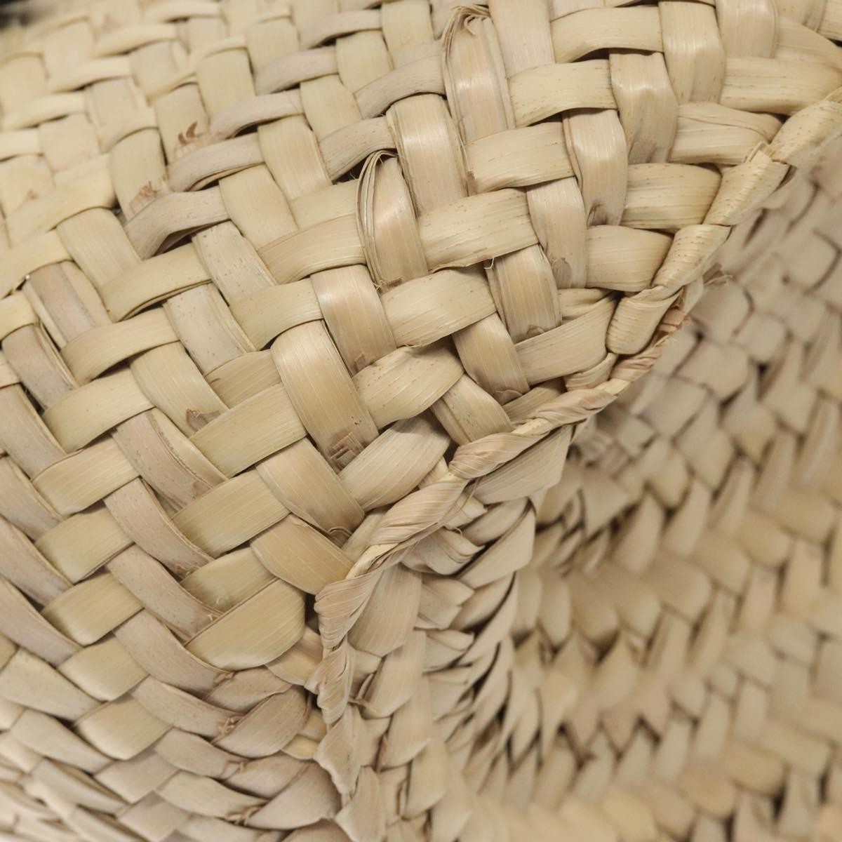 Loewe Basket Tote Raffia, BEIGE, WOOD, Tote bag