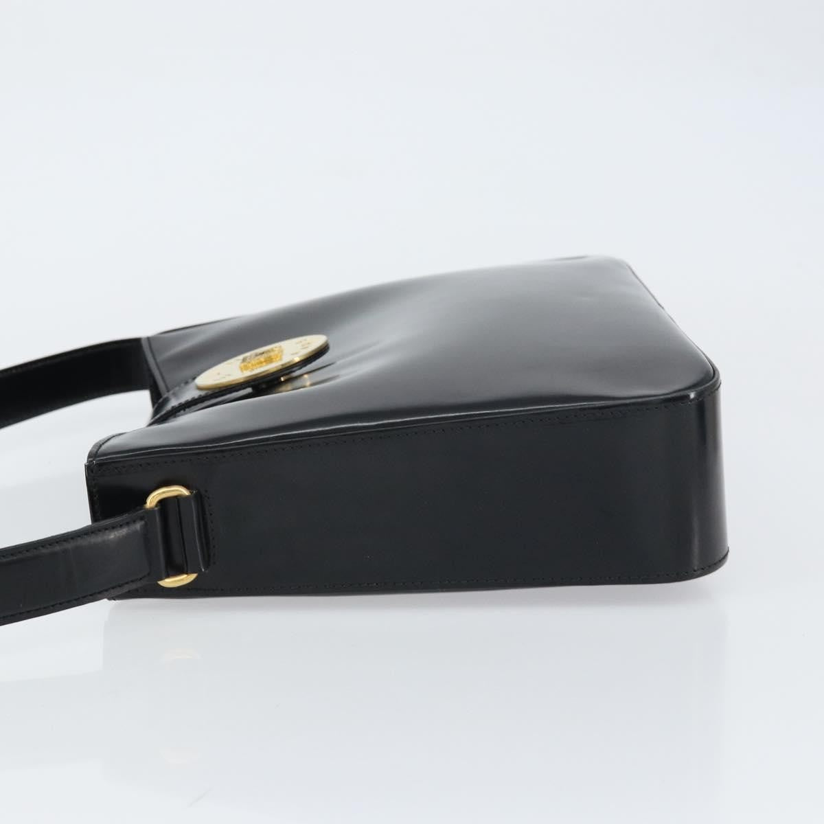 Celine Handbag Patent leather, BLACK, PATENT_LEATHER, Shoulder bag