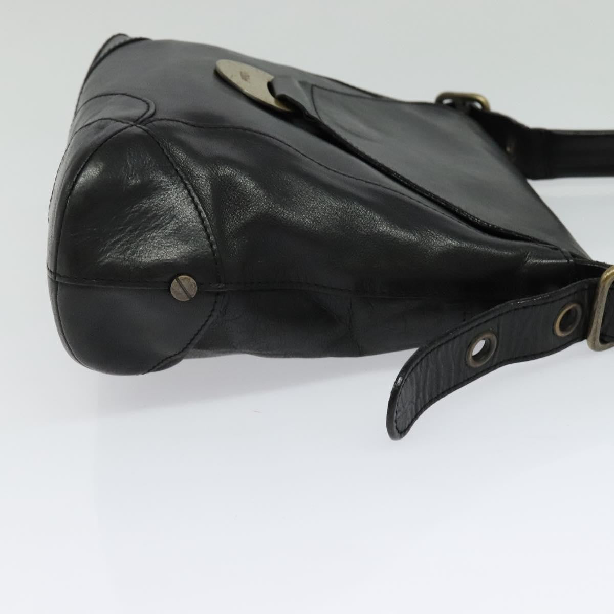 Chloe Vintage Flap shoulder bag Leather, BLACK, LEATHER, Shoulder bag