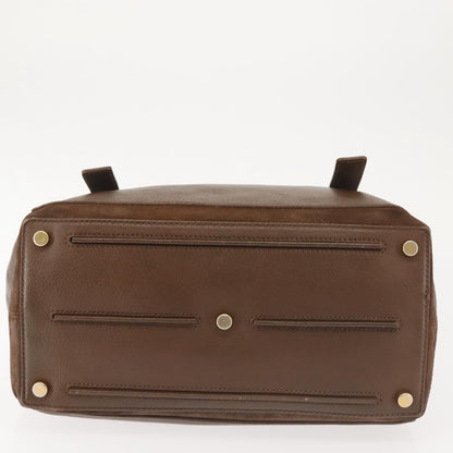 Saint Laurent Muse Two Bag Leather, BROWN, LEATHER, Handbag