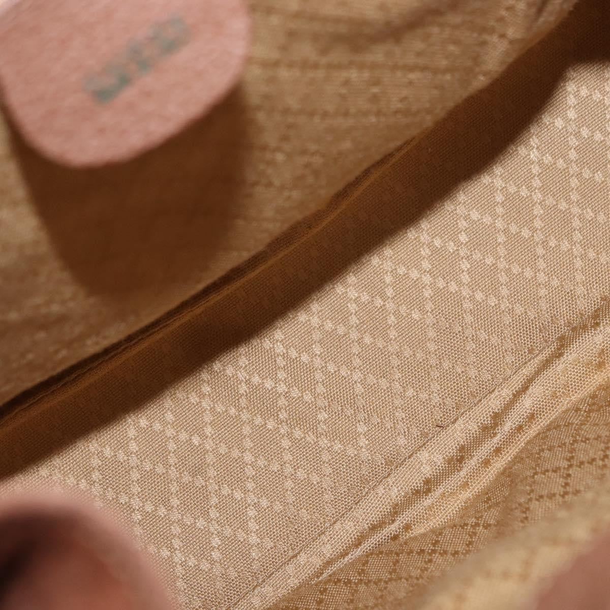 Gucci Vintage Bamboo Backpack Suede, BROWN, SUEDE, Backpack