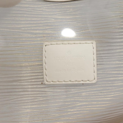 Louis Vuitton Plage Lagoon Bay Handbag Vinyl Epi Leather, WHITE, LEATHER, Handbag