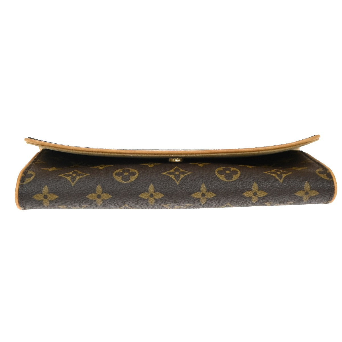 Louis Vuitton Twin Handbag Monogram Canvas, BROWN, CANVAS, Clutche & pouche