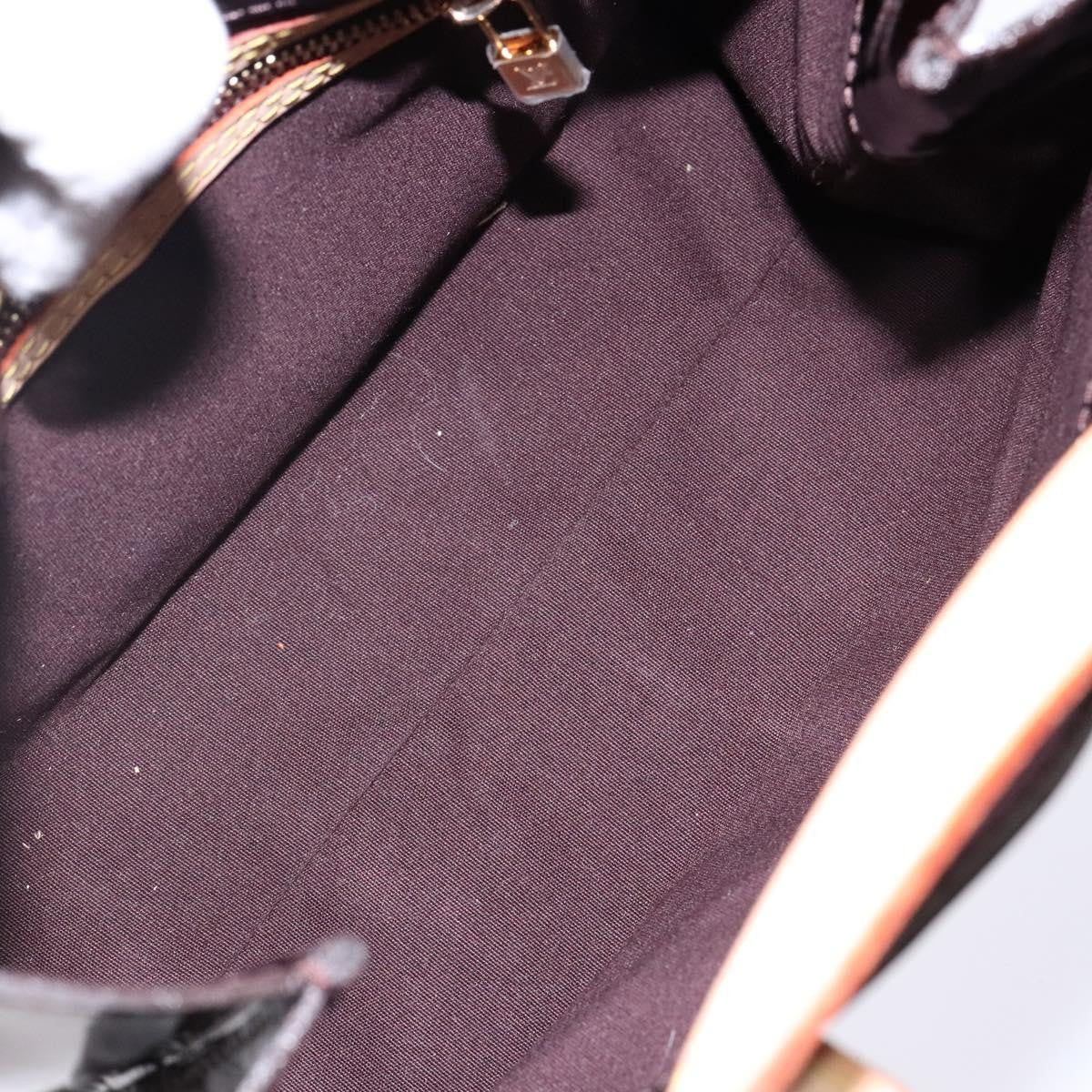 Louis Vuitton Reade Handbag Monogram Vernis, BURGUNDY, PATENT_LEATHER, Handbag