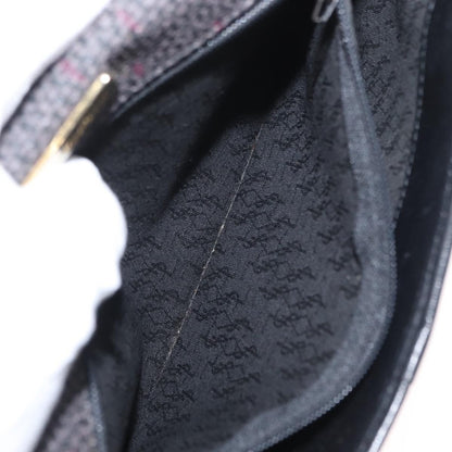 Saint Laurent Vintage Shoulder Bag Canvas, BLACK, CANVAS, Shoulder bag