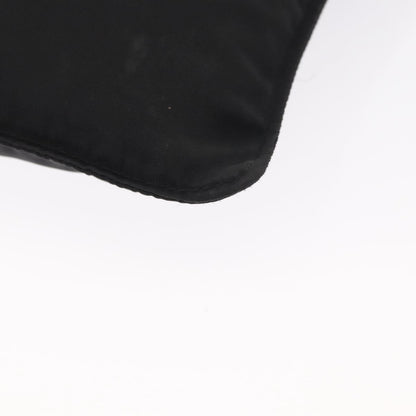Prada Front Pocket Messenger Bag Tessuto, BLACK, NYLON, Shoulder bag