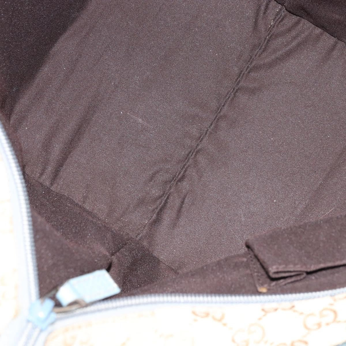 Gucci Web Zip Tote GG Canvas, BEIGE, CANVAS, Tote bag