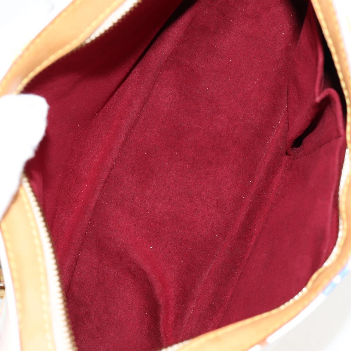 Louis Vuitton Lodge Handbag Monogram Multicolor, WHITE, CANVAS, Handbag