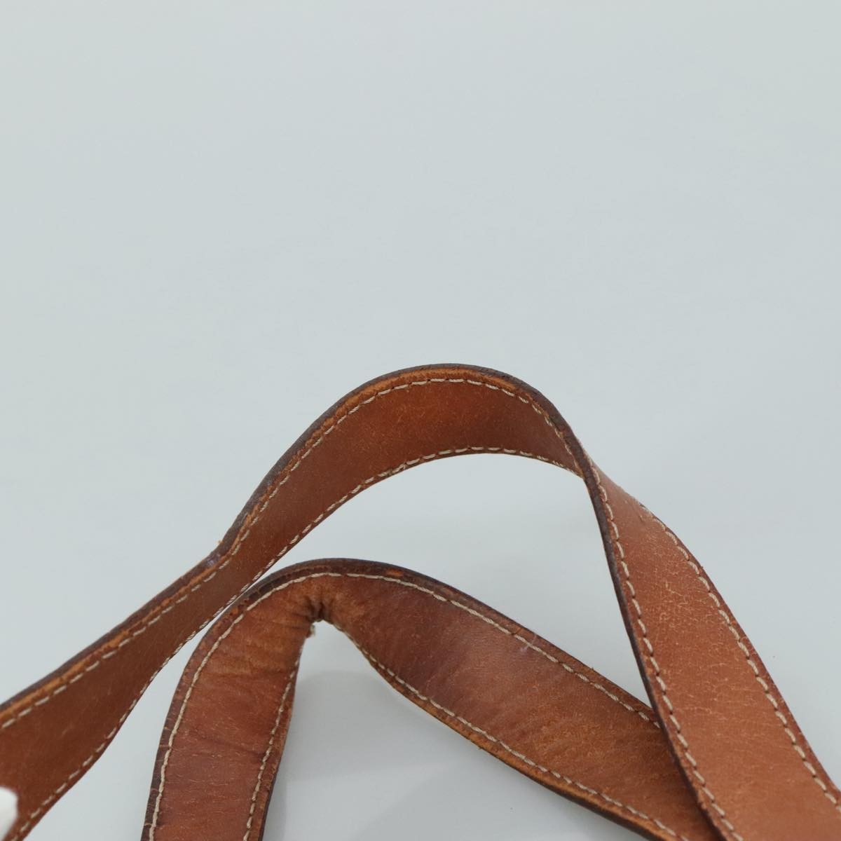 Celine Macadam Handbag Macadam with leather, BROWN, PVC, Handbag