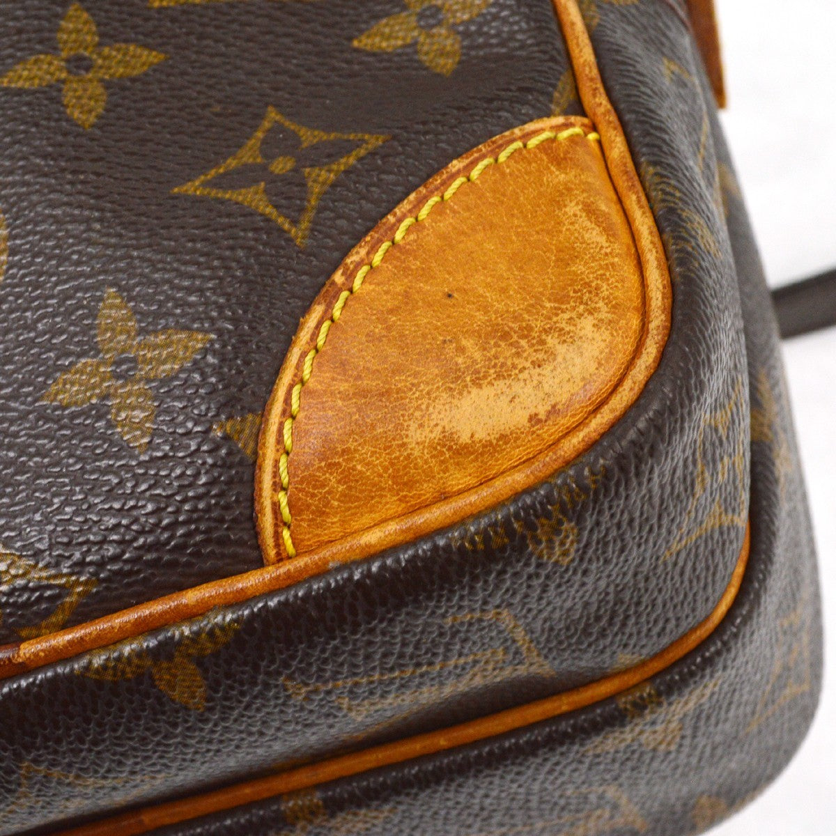 Louis Vuitton Amazone Bag Monogram Canvas, BROWN, CANVAS,LEATHER, Shoulder bag