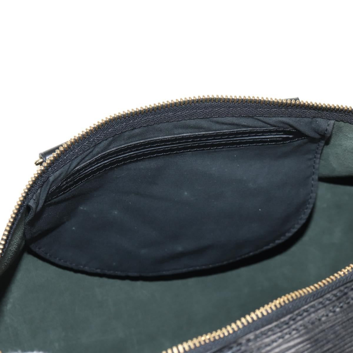 Louis Vuitton Speedy Handbag Epi Leather, BLACK, LEATHER, Handbag