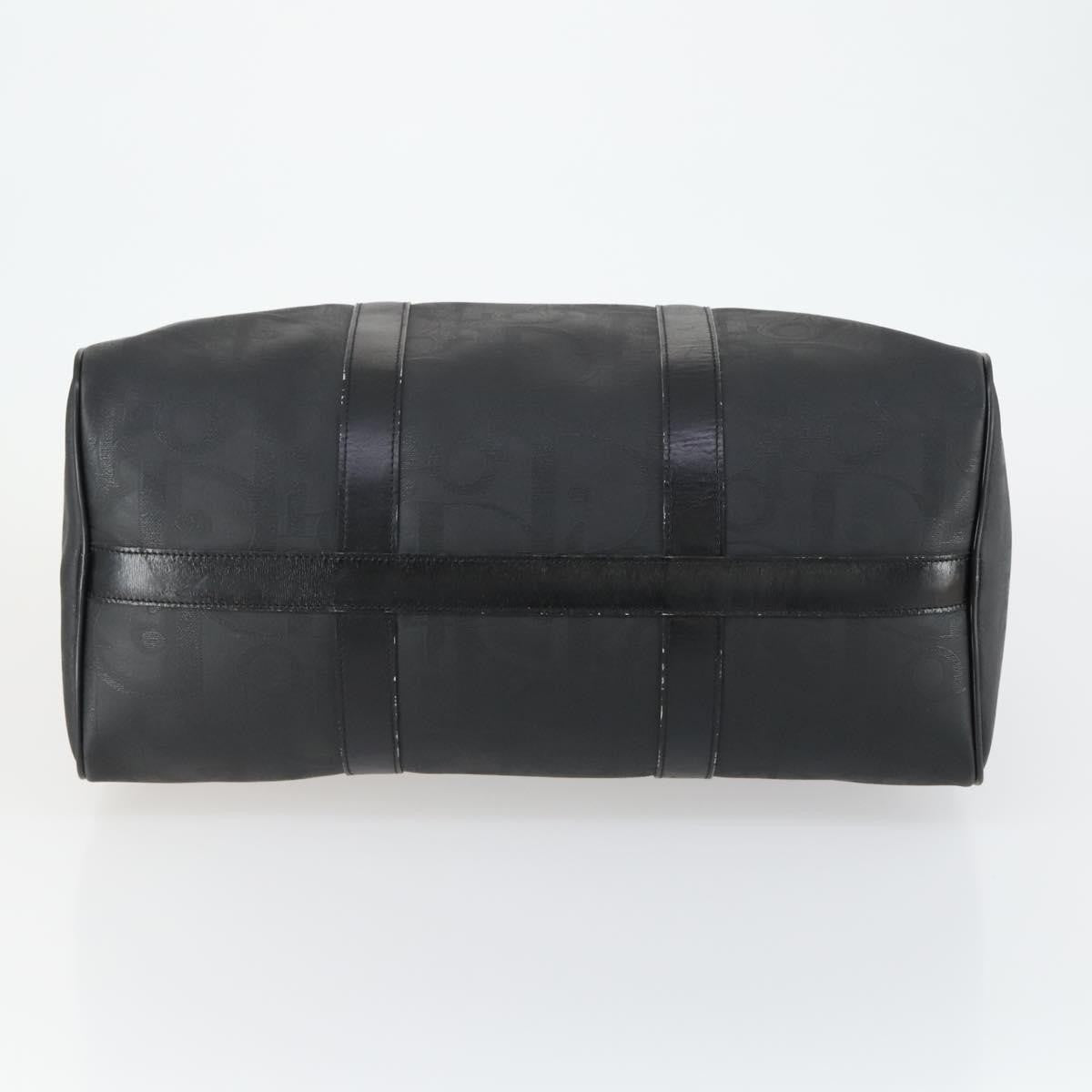 Christian Dior Vintage Trotter Boston Bag PVC, BLACK, PVC, Travel bag