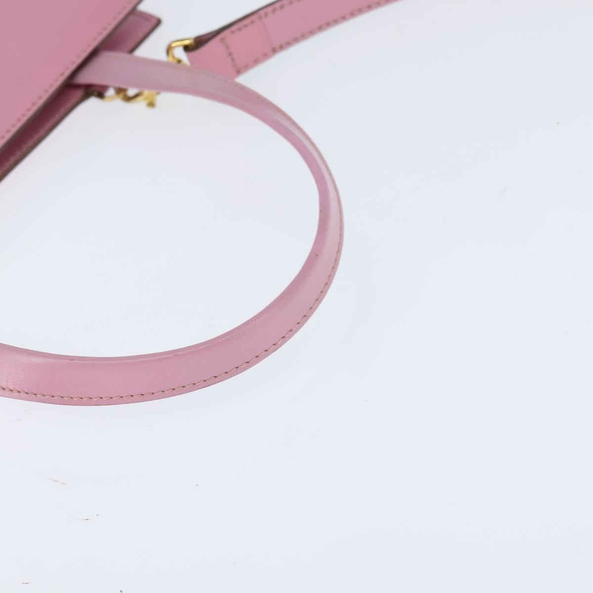 Celine Handbag Leather, PINK, LEATHER, Handbag