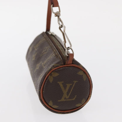 Louis Vuitton Papillon Pochette Monogram Canvas, BROWN, CANVAS, Clutche & pouche