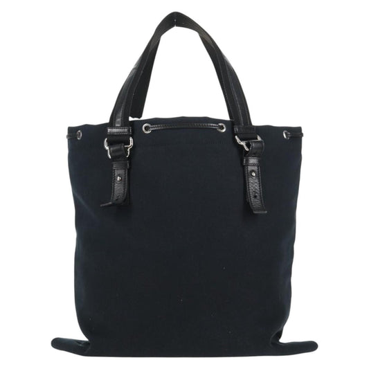 Saint Laurent Kahala Drawstring Tote Canvas, BLACK, CANVAS, Tote bag