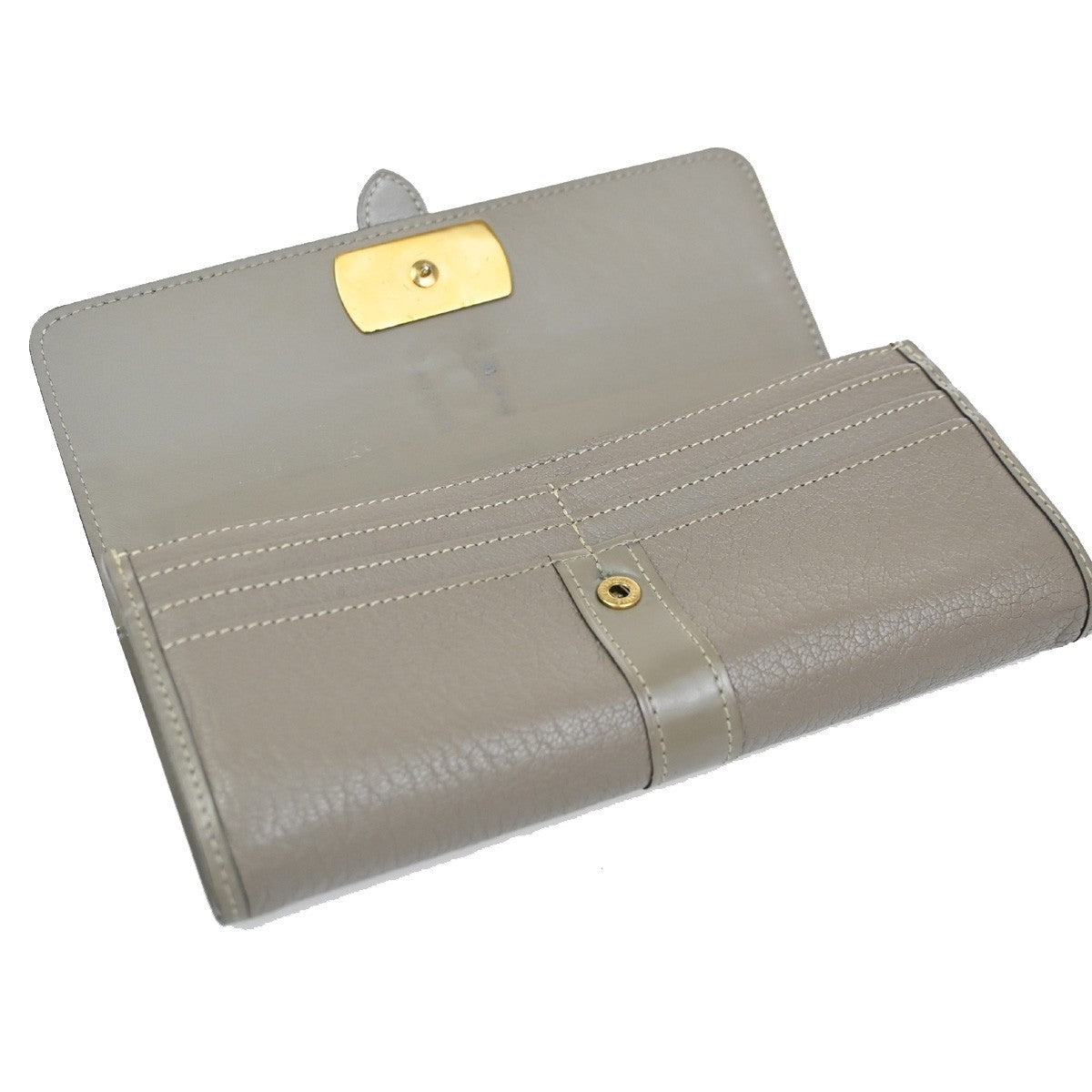 Louis Vuitton Suhali Le Favori Wallet Leather, GRAY, LEATHER, Wallets