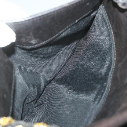 Bally Vintage Shoulder Bag Quilted leather, BLACK, LEATHER, Shoulder bag