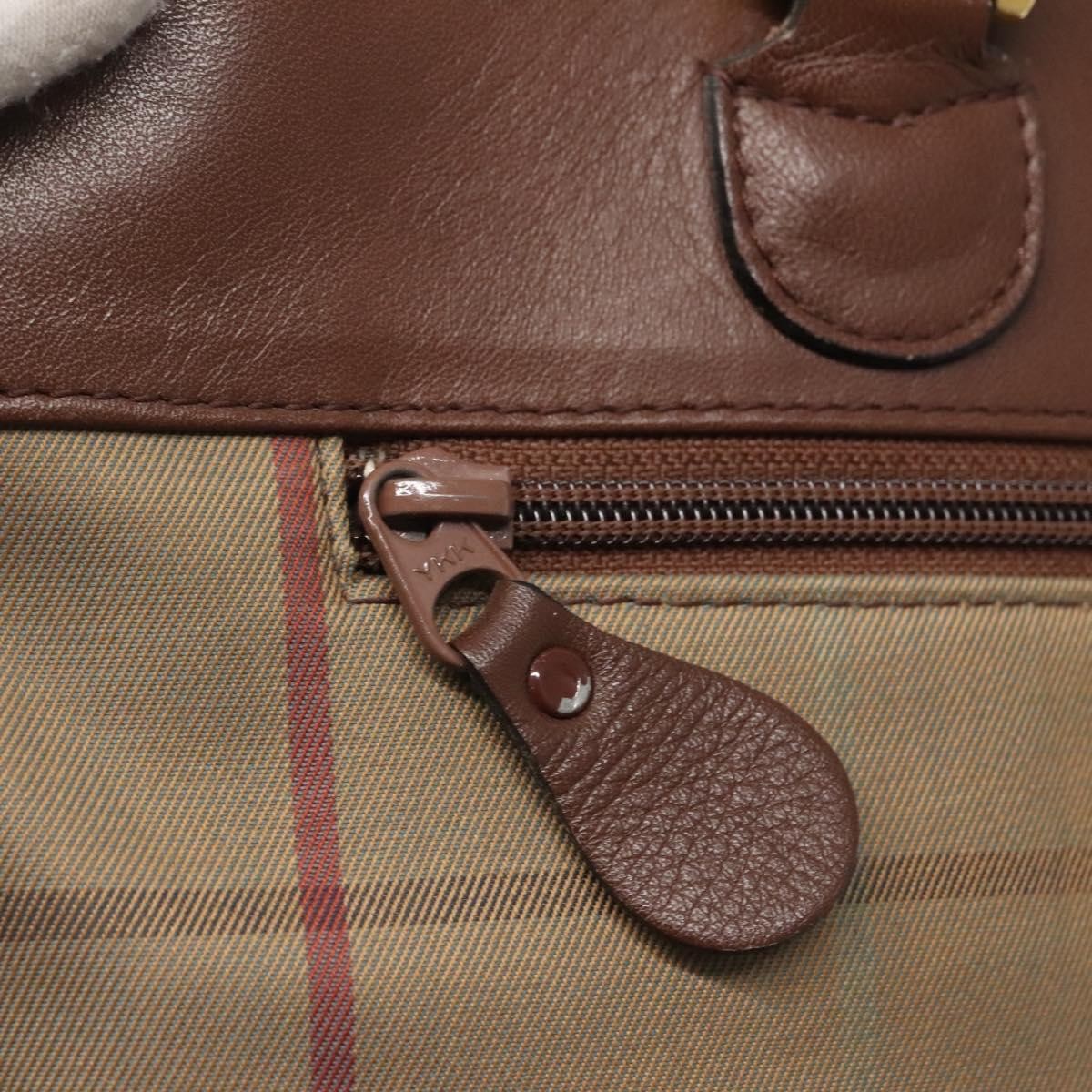 Burberry Nova check Shoulder bag Canvas, BEIGE, CANVAS, Shoulder bag