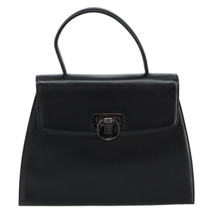 Givenchy Twist lock top handle bag Leather, BLACK, LEATHER, Handbag