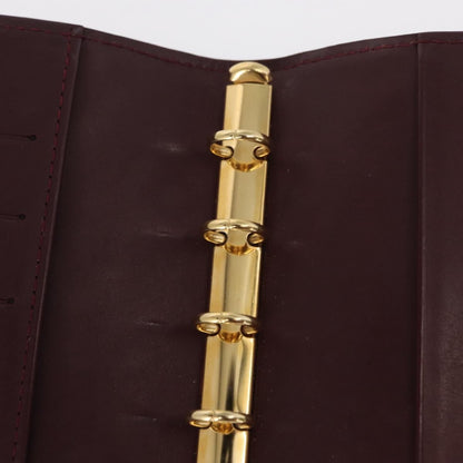 Louis Vuitton Mat Ring Agenda Cover Monogram Vernis, BURGUNDY, PATENT_LEATHER, Clutche & pouche