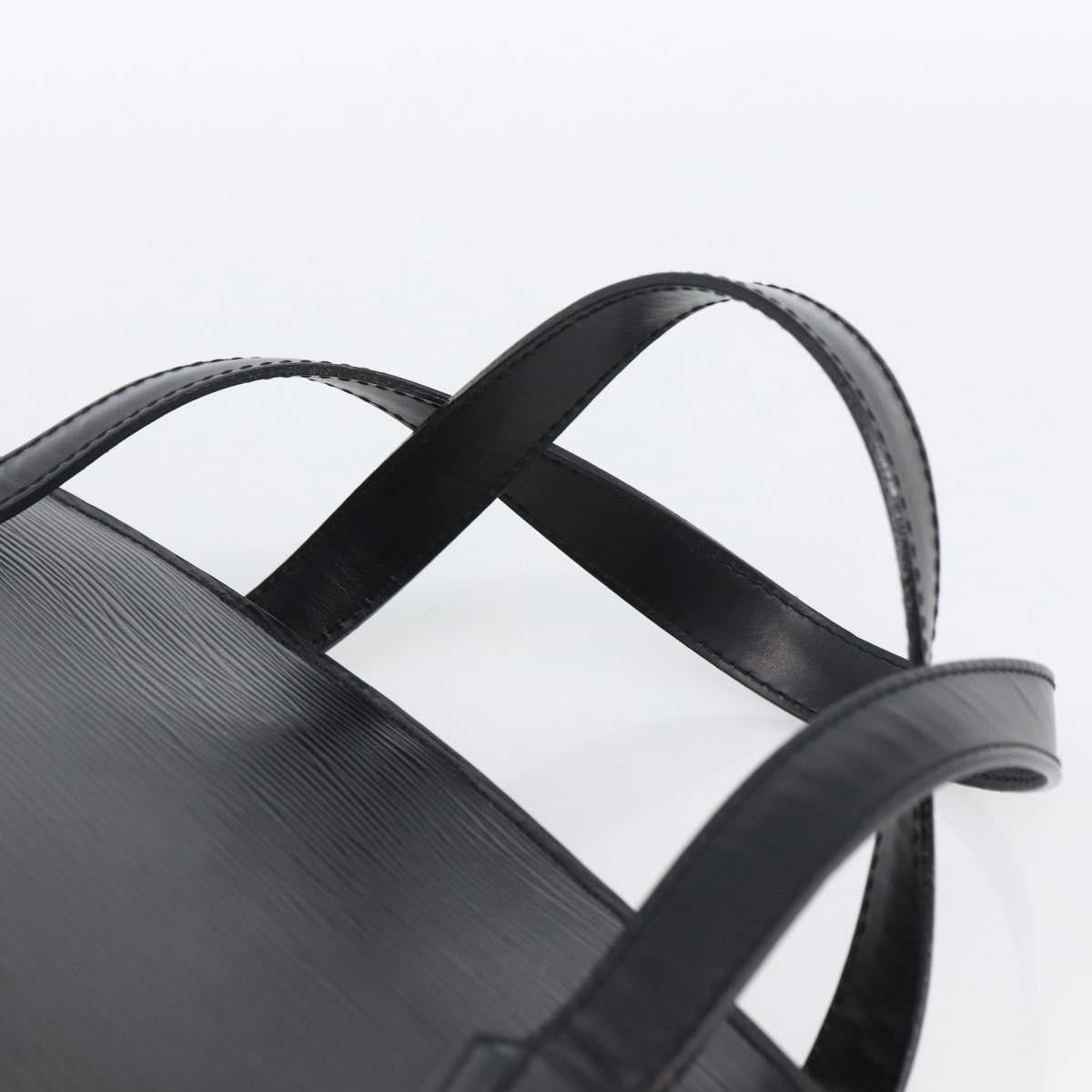 Louis Vuitton Saint Jacques NM Handbag Epi Leather, BLACK, LEATHER, Handbag
