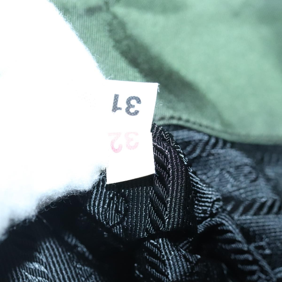 Prada Waist Bag Nylon and leather, KHAKI, NYLON, Shoulder bag