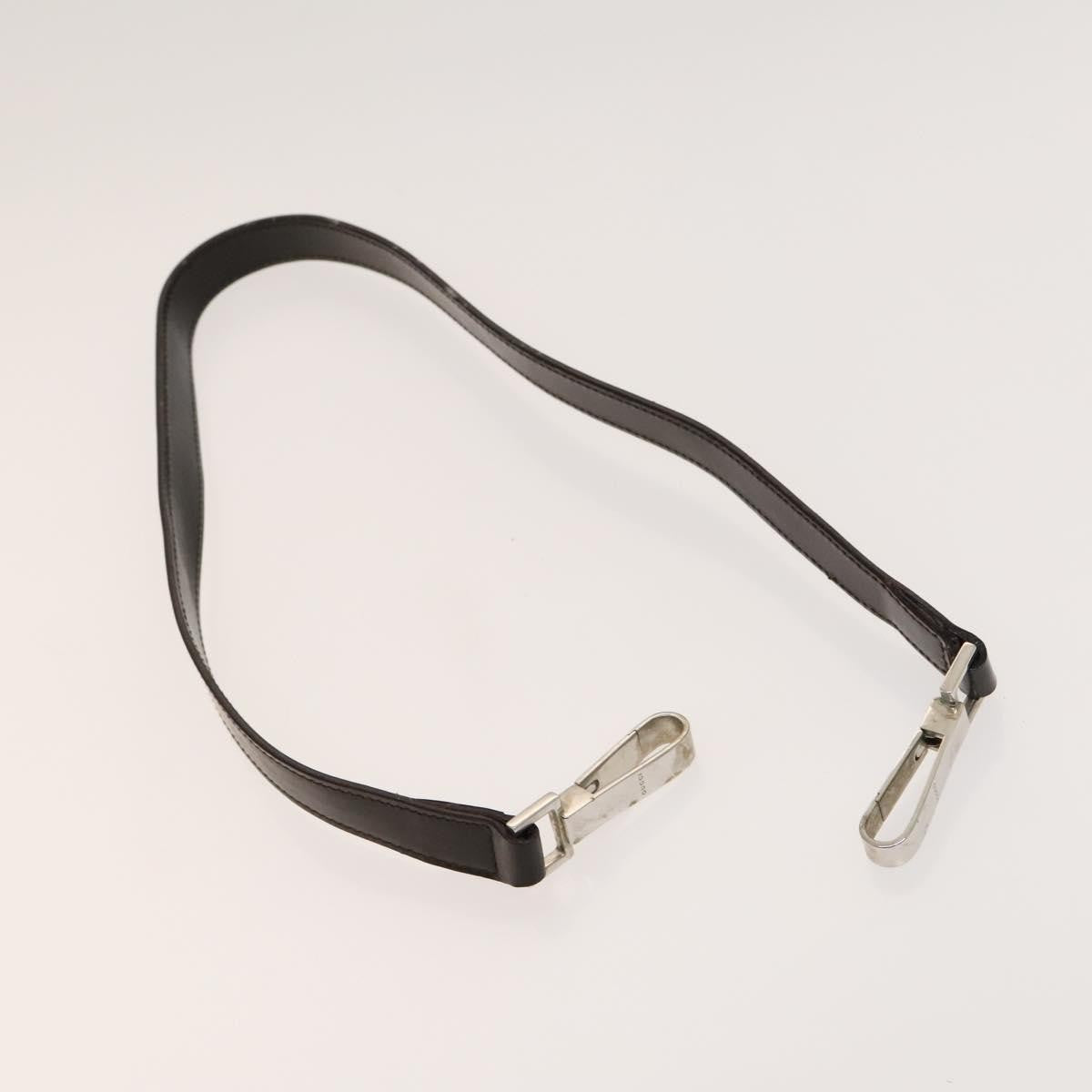 Gucci Vintage Bamboo Handle Bag Nylon, BROWN, NYLON, Handbag