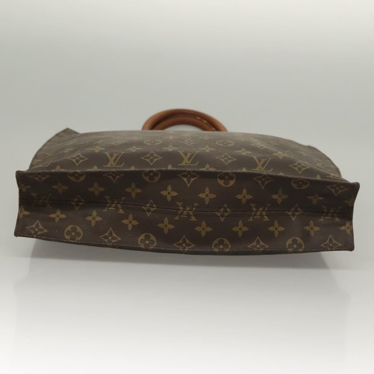 Louis Vuitton Sac Plat Bag Monogram Canvas, BROWN, CANVAS, Handbag