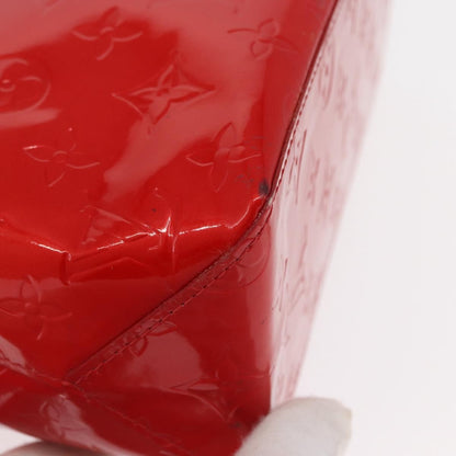 Louis Vuitton Reade Handbag Monogram Vernis, RED, PATENT_LEATHER, Handbag