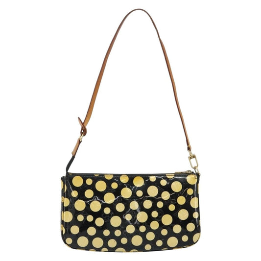 Louis Vuitton Pochette Accessoires NM Kusama Infinity Dots Monogram Vernis, BLACK, PATENT_LEATHER, Clutche & pouche