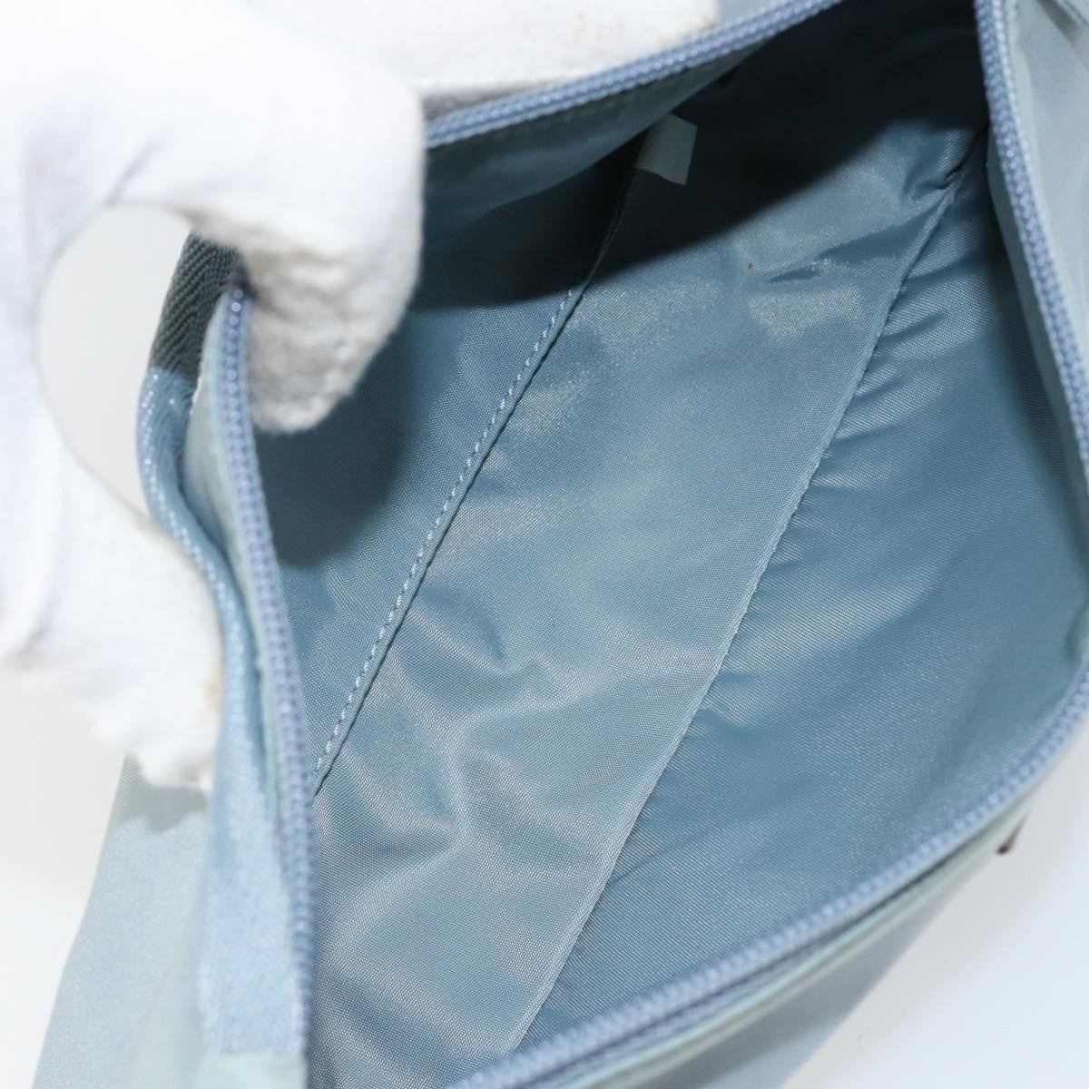 Prada Pochette Shoulder Bag Tessuto, BLUE, NYLON, Clutche & pouche