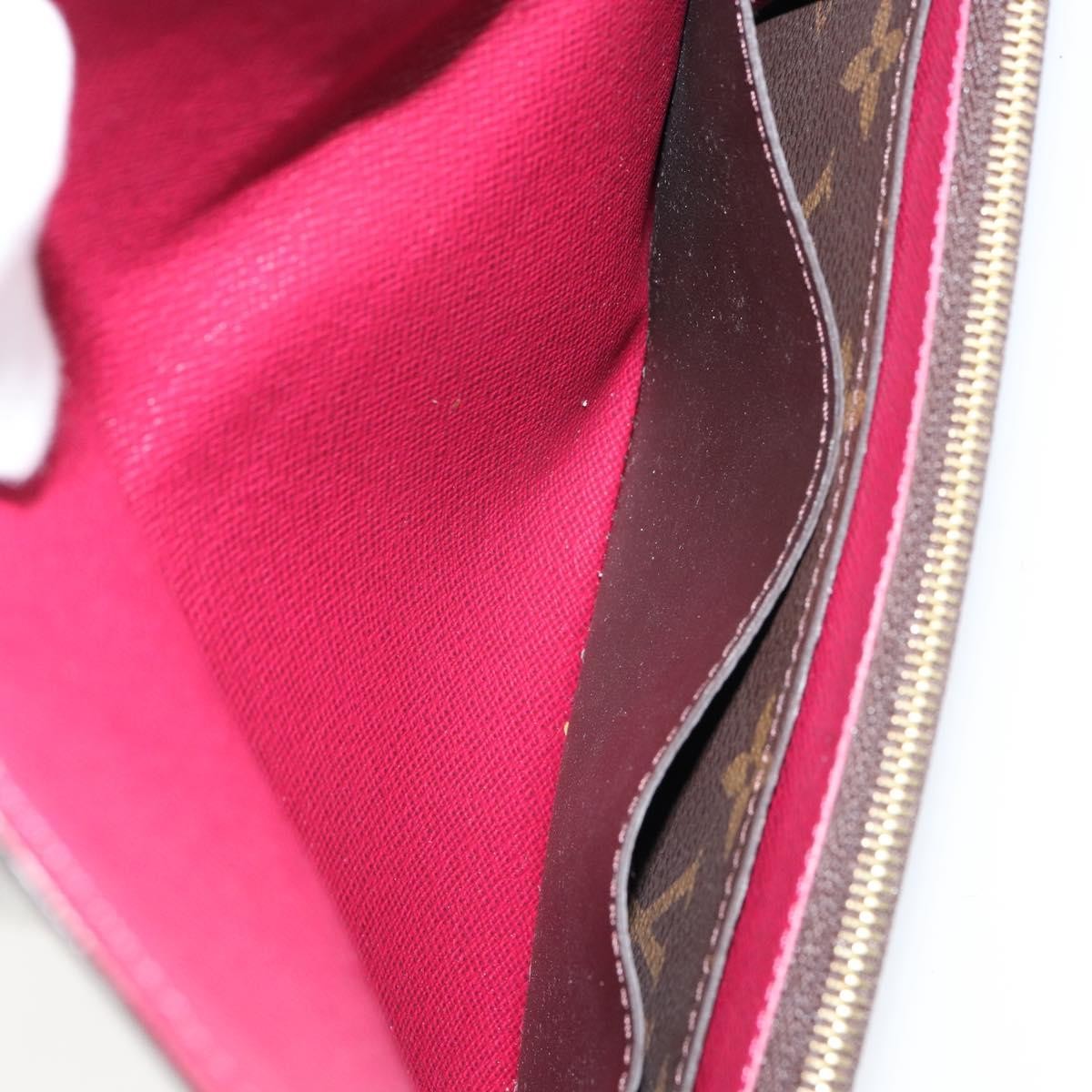 Louis Vuitton Emilie Wallet Monogram Canvas, BROWN, CANVAS, Wallets