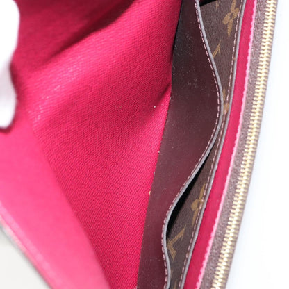 Louis Vuitton Emilie Wallet Monogram Canvas, BROWN, CANVAS, Wallets