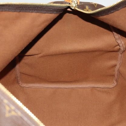 Louis Vuitton Keepall Bag Monogram Canvas, BROWN, CANVAS, Travel bag