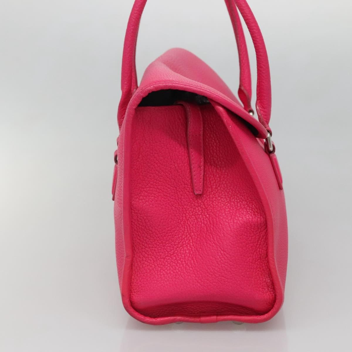 Loewe Alamo Handbag Leather, PINK, LEATHER, Handbag