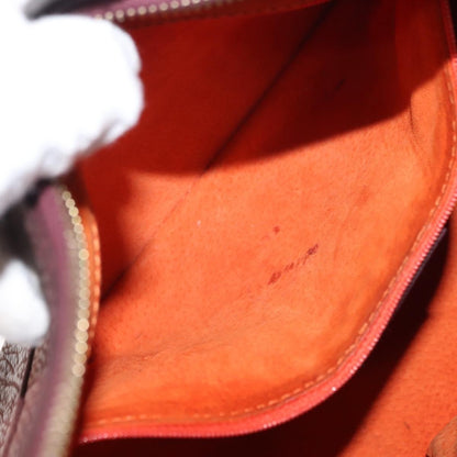 Bvlgari Medallion Frame Shoulder Bag Leather, BROWN, LEATHER, Shoulder bag