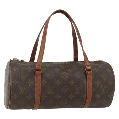 Louis Vuitton Papillon Handbag Monogram Canvas, BROWN, CANVAS, Handbag