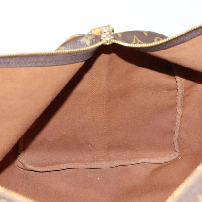 Louis Vuitton Keepall Bag Monogram Canvas, BROWN, CANVAS, Travel bag