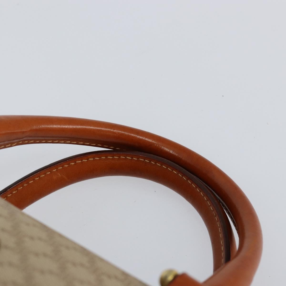 Celine Macadam Handbag Macadam with leather, BEIGE, PVC, Handbag