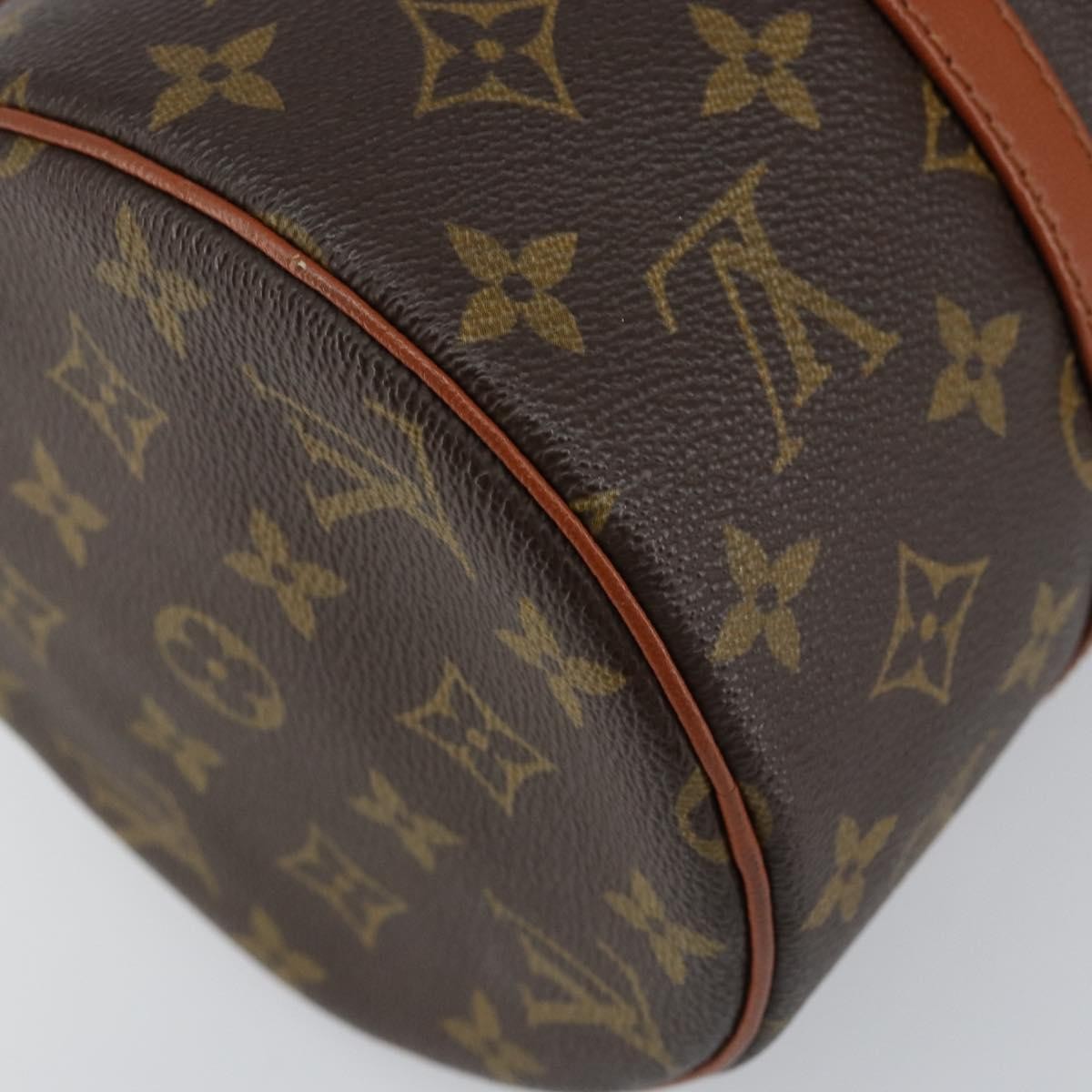 Louis Vuitton Papillon Handbag Monogram Canvas, BROWN, CANVAS, Handbag