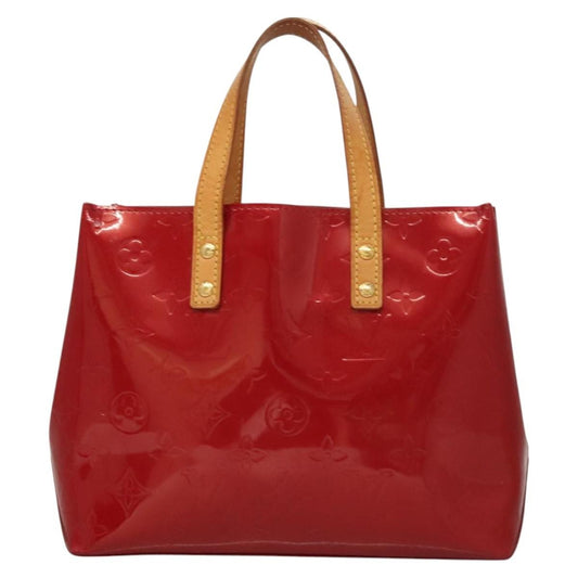 Louis Vuitton Reade Handbag Monogram Vernis, RED, PATENT_LEATHER, Handbag