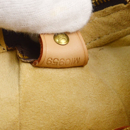 Louis Vuitton Looping Handbag Monogram Canvas, BROWN, CANVAS, Handbag